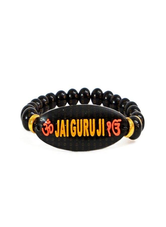 Viditi سوار فيديتي جوروجي 199 | أساور جوروجي | سوار جورو جي | أساور جوروجي سواروب | أساور Guruji Blessings للرجال والنساء باللون الأسود تحت سن 199 - Image 2