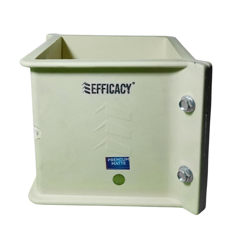 Wi Efficacy PVC Cube Mold 150mm Pack of 3 - Durable, Easy Release, Perfect for Concrete, Ice, and Craft Projects - Image 1