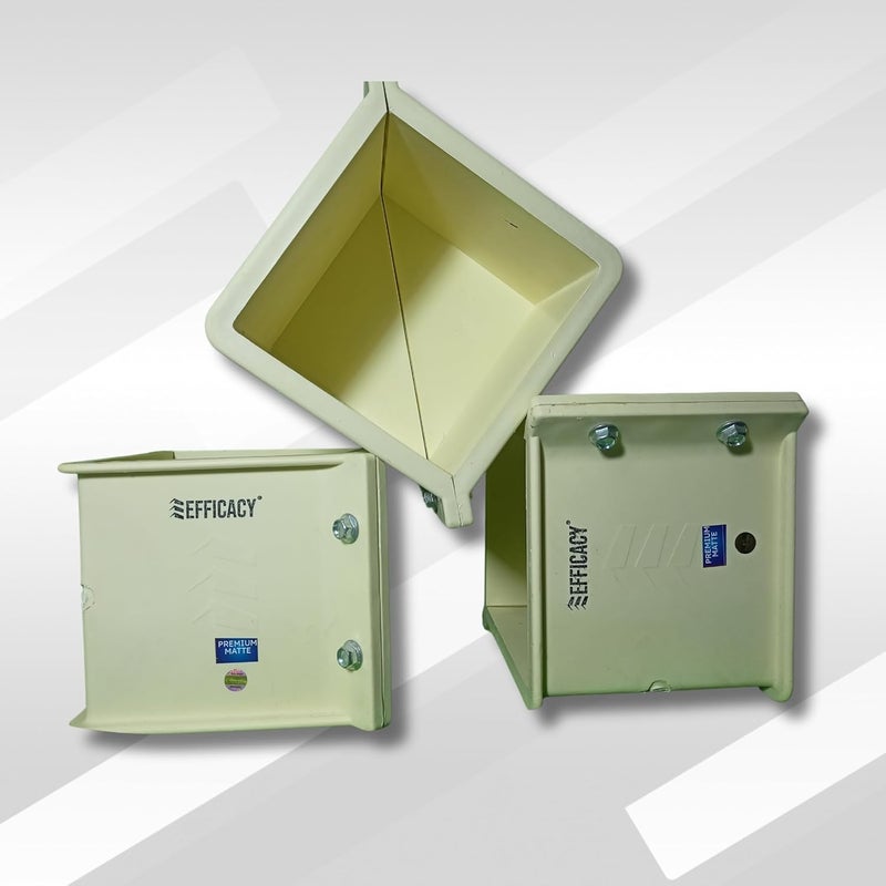 Wi Efficacy PVC Cube Mold 150mm Pack of 3 - Durable, Easy Release, Perfect for Concrete, Ice, and Craft Projects - Image 4
