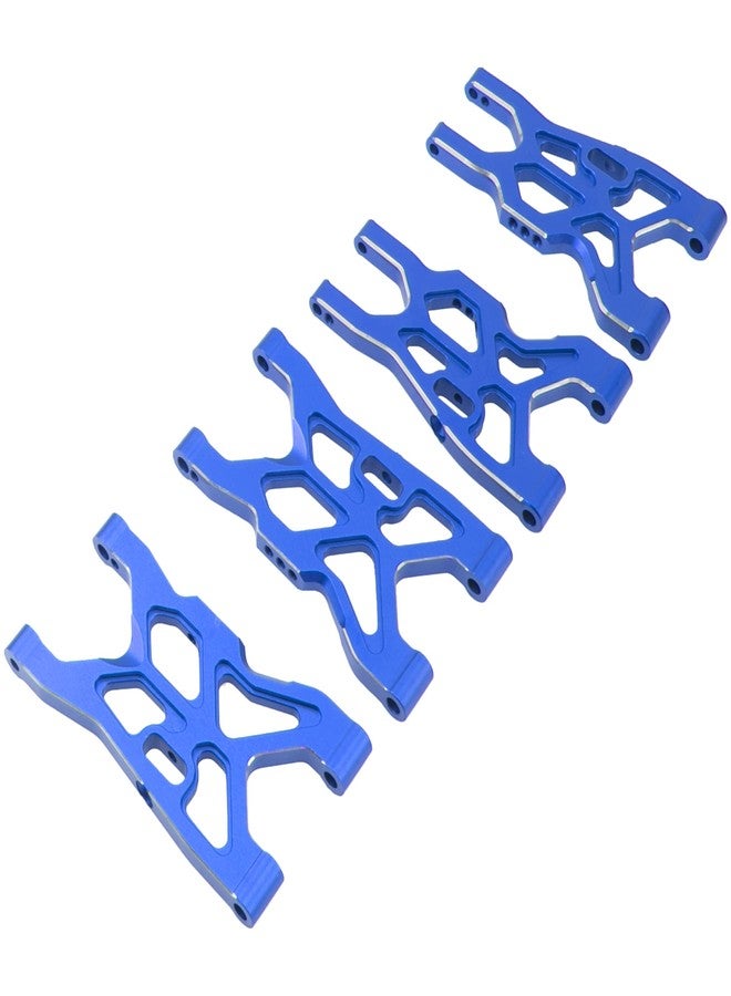 Vgoohobby Metal Front & Rear Suspension Arms Set Upgrades Parts Compatible with Arrma 1/8 Infraction 4X4 MEGA/Vendetta 4X4 3S BLX RC Car (Blue) - Image 3