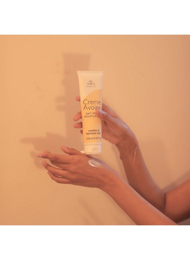 AVEIL Creme Avoine All Season Moisturizer With Oat Meal Extract For Soothing & Hydrating ; Paraben & Paraffin Free ; Nongreasy Body Lotion Cream ; Dermatologically Tested For All Skin Types ; 125 Ml - Image 5