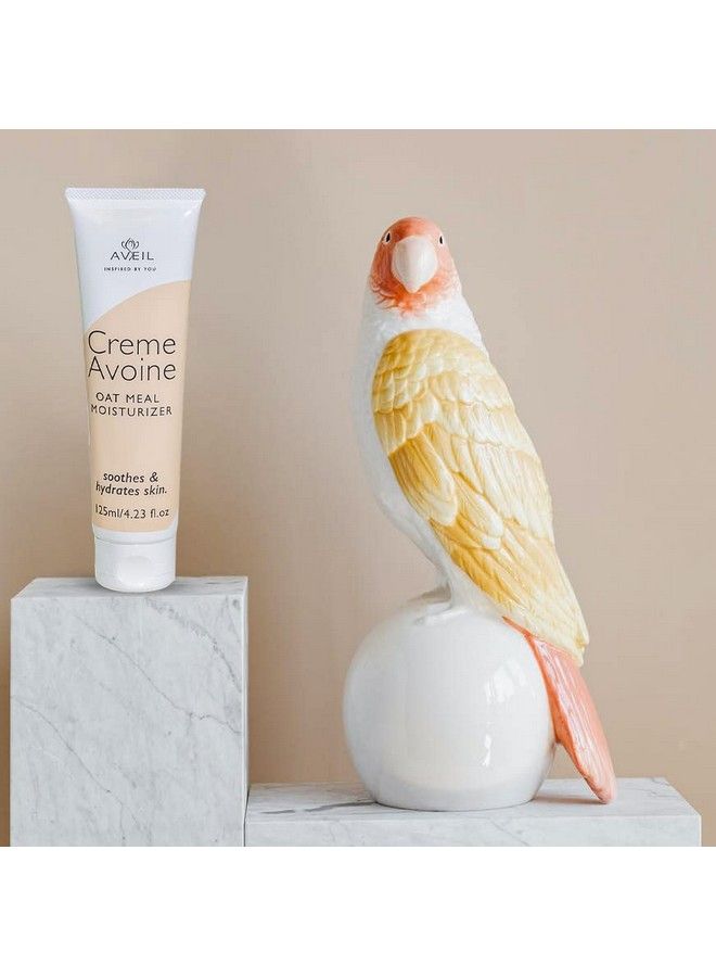 AVEIL Creme Avoine All Season Moisturizer With Oat Meal Extract For Soothing & Hydrating ; Paraben & Paraffin Free ; Nongreasy Body Lotion Cream ; Dermatologically Tested For All Skin Types ; 125 Ml - Image 4