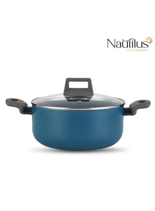Nautilus  Casserole 26 x 11.5Cm With G Lid, Scratch and Abrasion Resistance