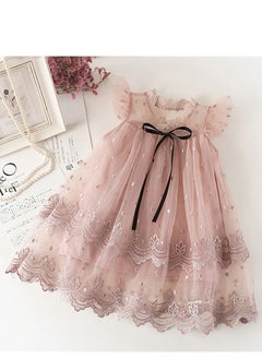 Generic Fashionable Cute Girls Dresses Pink 