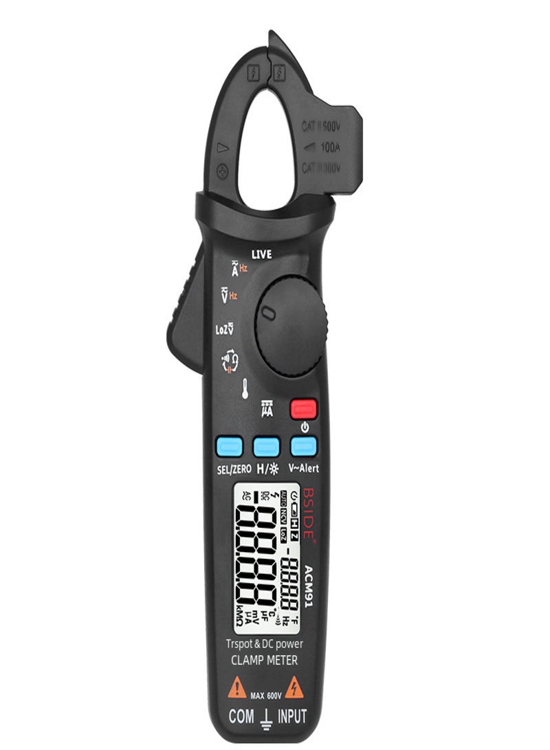 BSIDE ACM91 Clamp Multimeter Digital High Precision Clamp Ammeter Electrical Maintenance Household Multimeter - Image 5