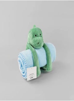 Bumble & Bird Bumble&Bird Travel Blanket With Toy - Dino  - Image 2