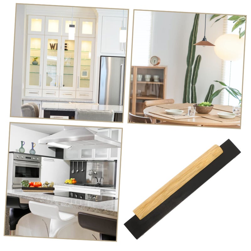 Wooden Door Pull Handles Metal Combination Rustic Style for Cabinets Wardrobe Furniture Upgrades - Image 5