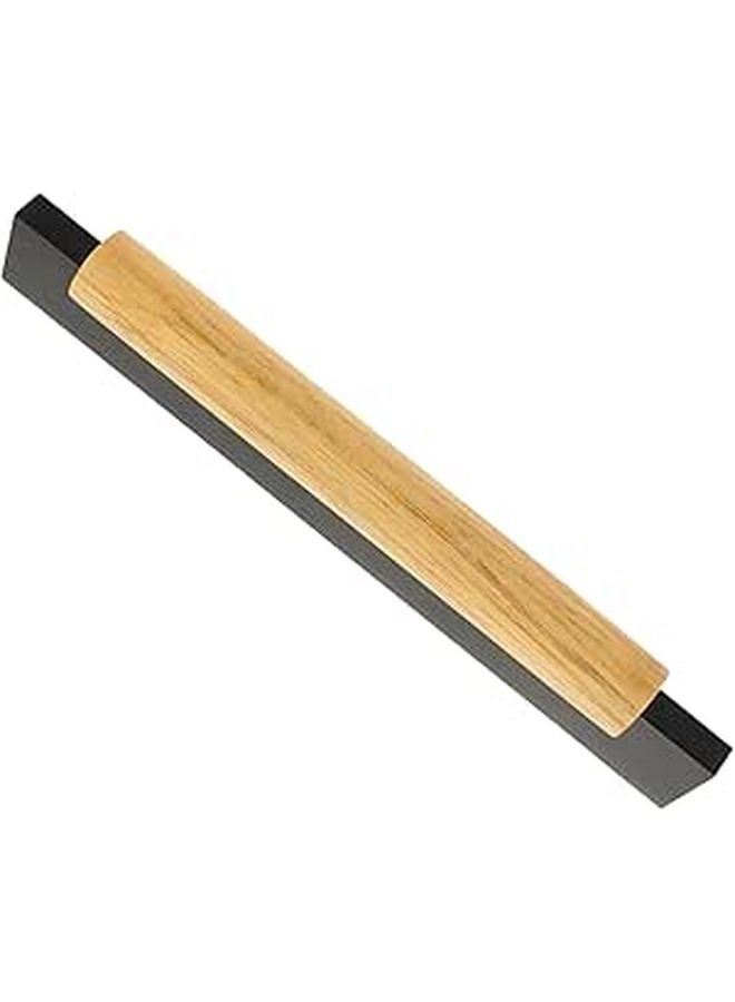 Wooden Door Pull Handles Metal Combination Rustic Style for Cabinets Wardrobe Furniture Upgrades - Image 1