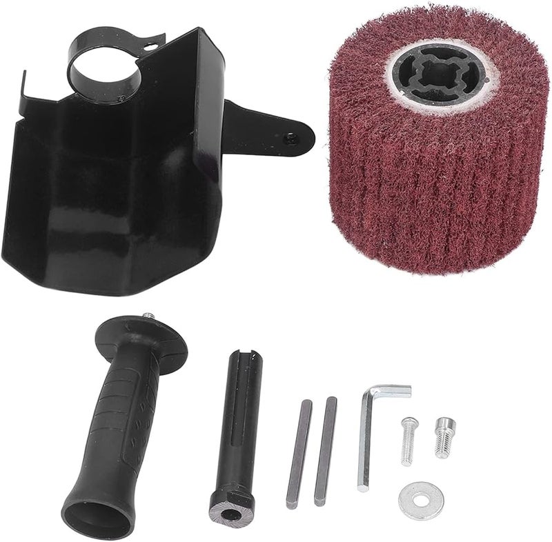M10 Burnishing Polishing Machine Kit Angle Grinder Attachment for Wood Metal - Image 4