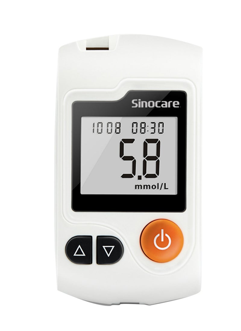 SINOCARE - Blood Glucometer Device Model GA-3 kit (50 pcs test strip + 50 pcs lancet) - Image 1