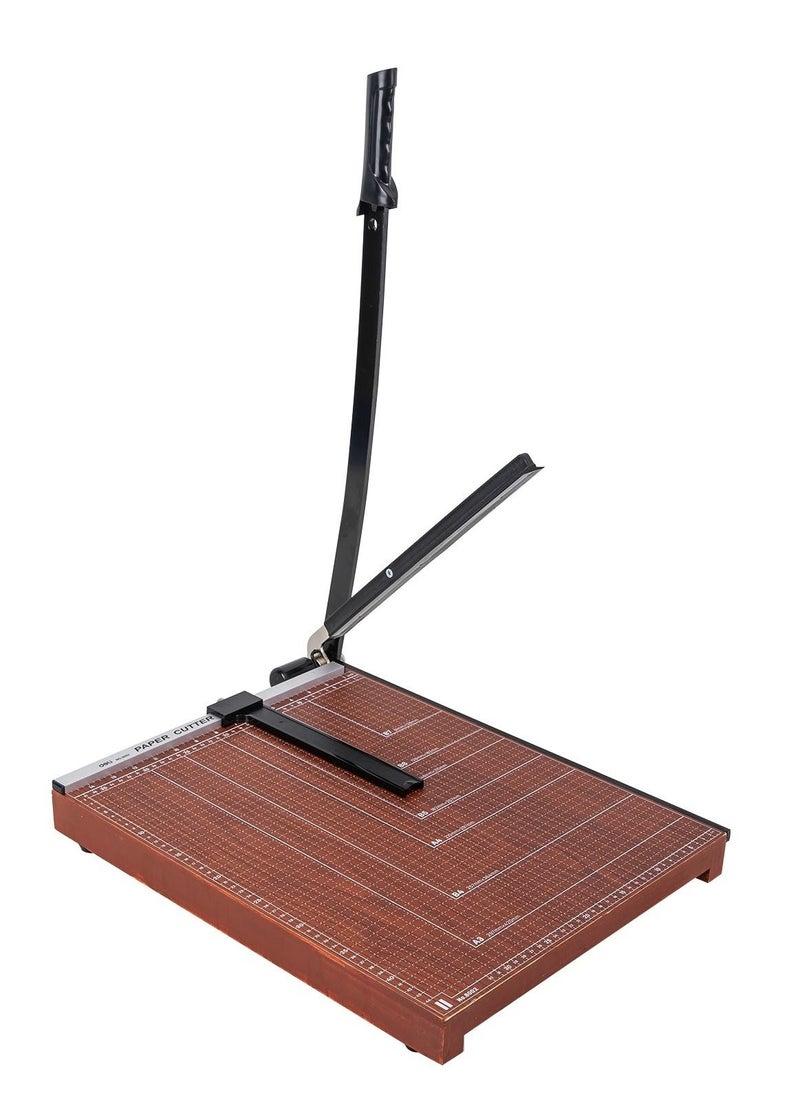 Deli - A3 Size Wooden Base Paper Trimmer With Handle - Image 1