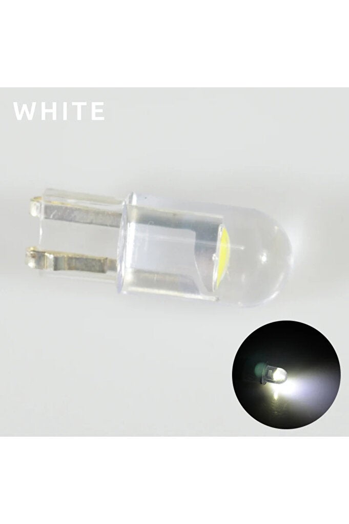 ريحني 10 أكواد T10 بيضاء T10 زجاج كانبوس W5W COB 6000k قبة قراءة مصباح علامة إسفين لوحة ترخيص Bul - Image 3
