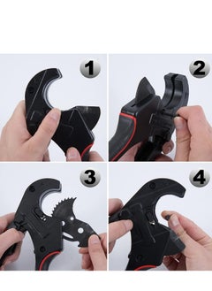 SYOSI Pipe Cutter 42mm Outer Diameter Tube Cutters and Pex Cutter SK5 ALLOY STEEL Pipe Cutter Tool for PVC PEX PPR Tubing Cutter Suitable for Household Plumber  - Image 4