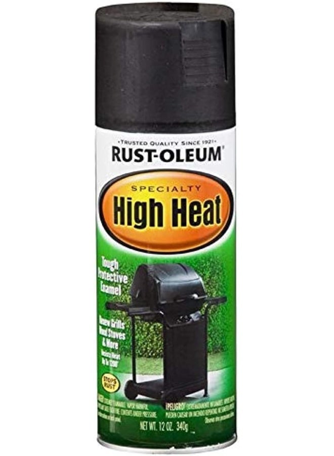 RUST-OLEUM طلاء رذاذ عالي الحرارة من راست-أوليوم