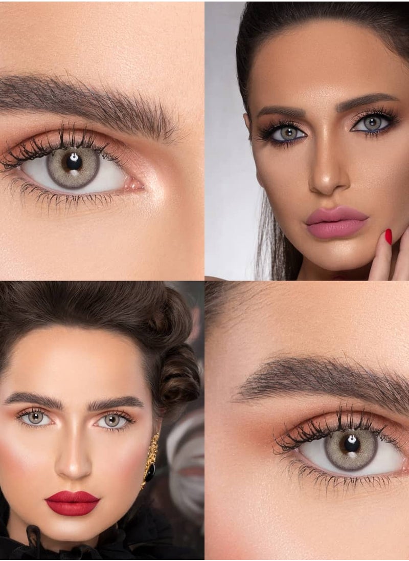 ناتشورال عدسات من ناتشورال لا لوليت اطلالة ساحرة بالوان طبيعية وجمالية عدسات لاصقة استخدام شهري زوج في العلبة  - Image 3