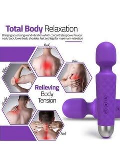 General Wireless Deep Tissue Body Massager For Sport Relax ,Purple  - Image 2