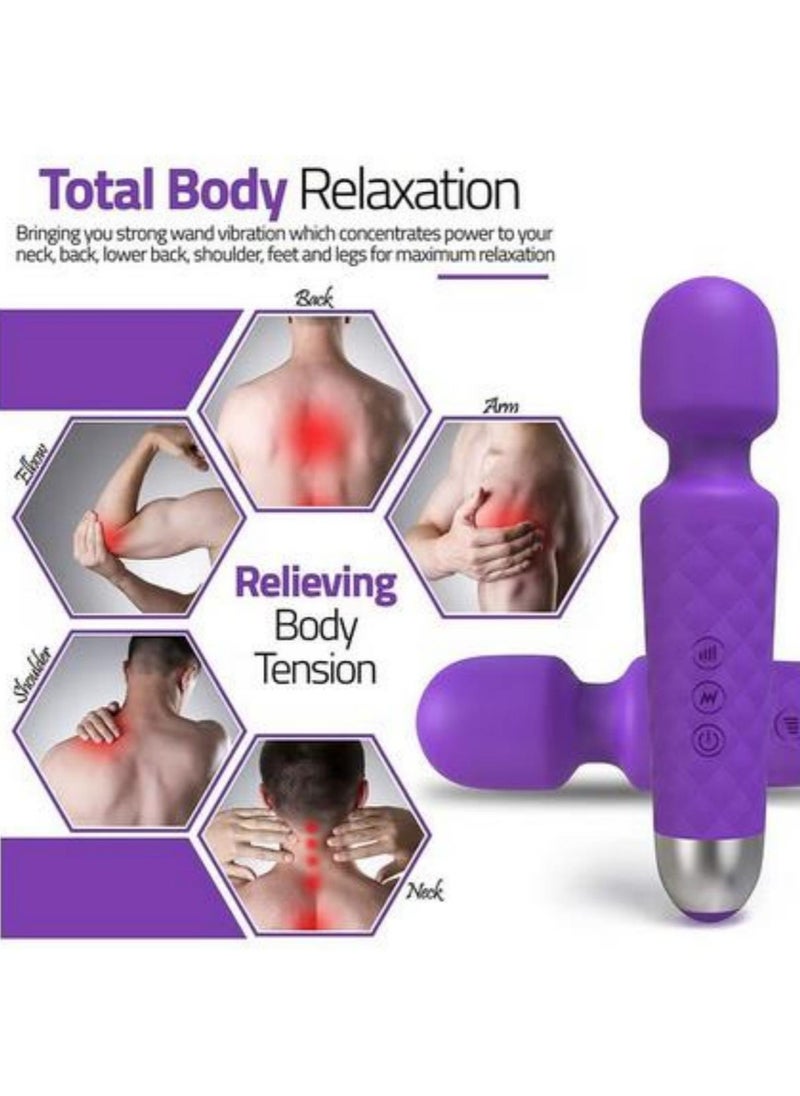 General - Wireless Deep Tissue Body Massager For Sport Relax ,Purple - Image 1