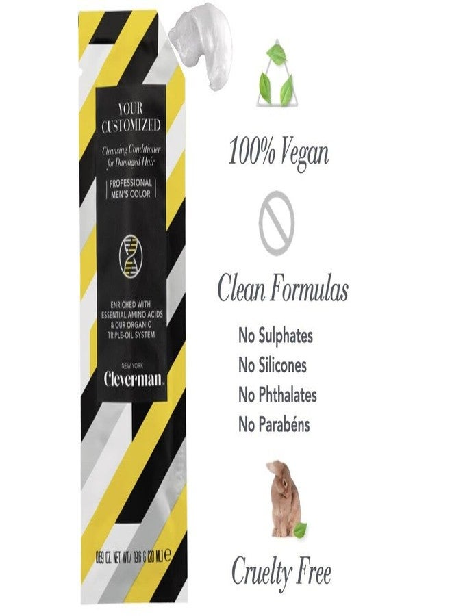 CLEVERMAN Men's Cleansing Conditioner for Damaged Hair (Pack of 5) - Image 5