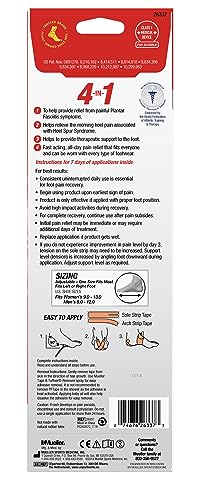 MUELLER Sports Medicine PFTape, Plantar Fasciitis Pain Relief Athletic Tape, Therapeutic Support for the Foot, Disposable, Latex Free, One-Time Use Bandages - Image 2