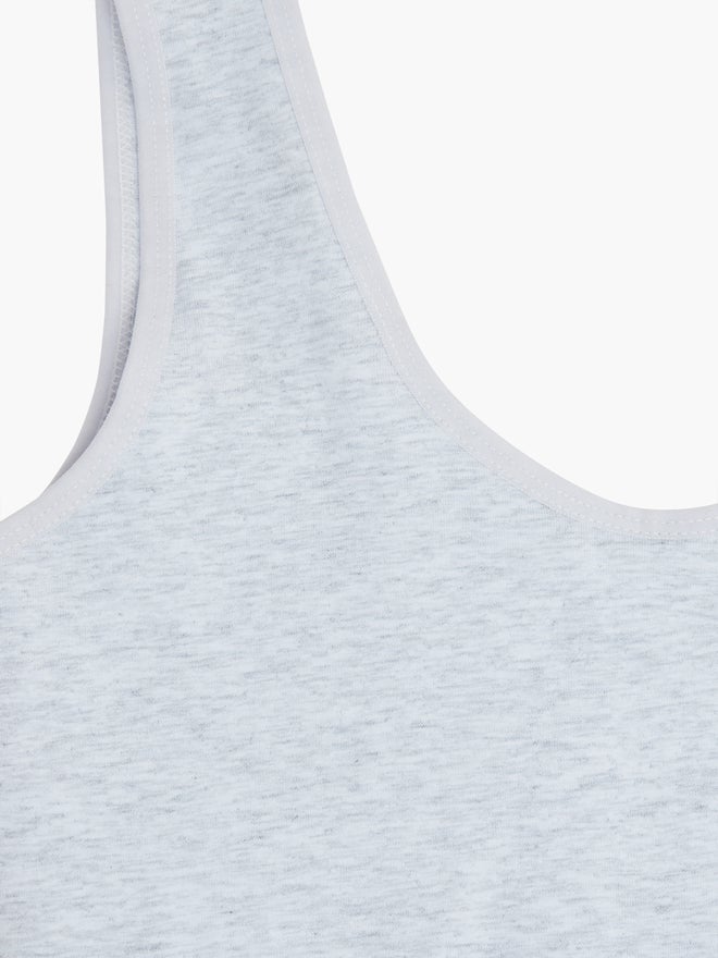 Styli Girls Grey Cotton Cami - Image 2