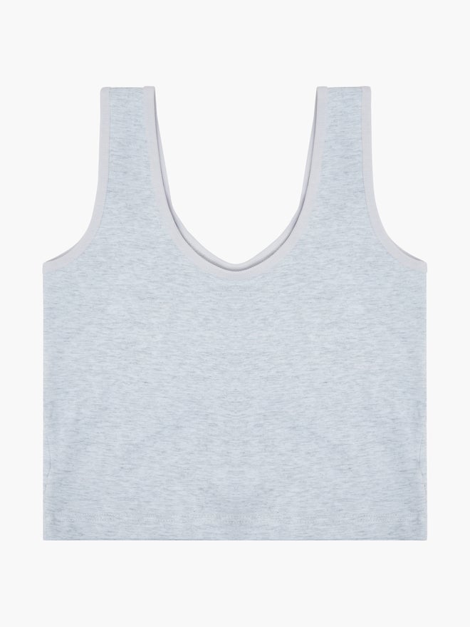 Styli Girls Grey Cotton Cami - Image 3