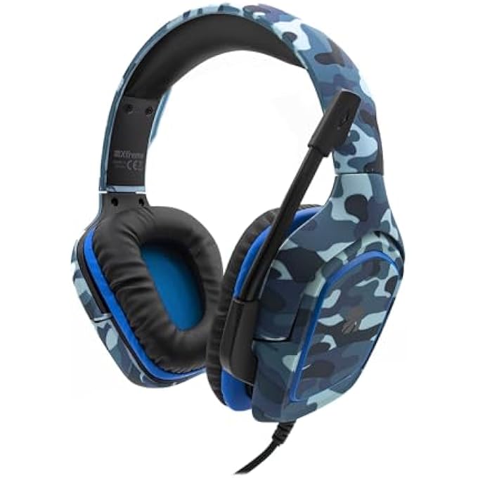 XTREME ALDARAR GAMING HEADPHONES 40 MM VOLUME CONTROL CABLE 200 CM JACK 3.5 COMPATIBLE PLAYS 4/5-90462 - Image 2