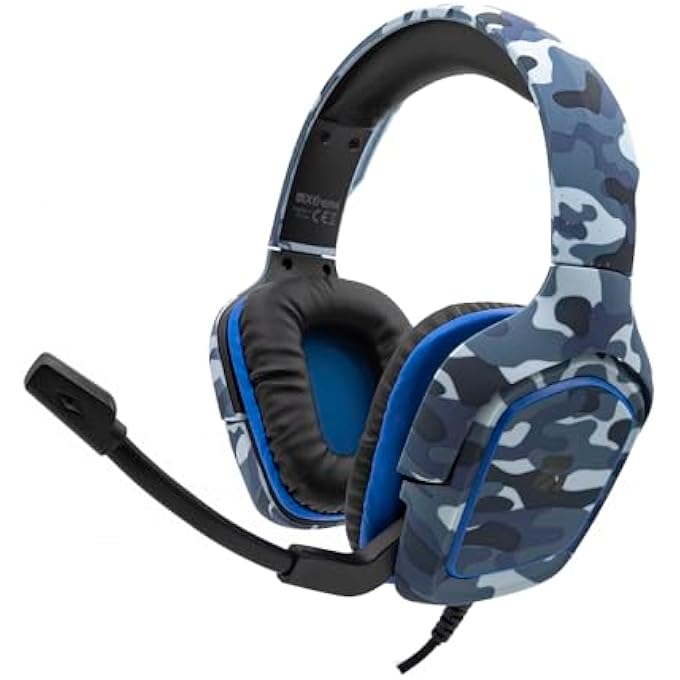 XTREME ALDARAR GAMING HEADPHONES 40 MM VOLUME CONTROL CABLE 200 CM JACK 3.5 COMPATIBLE PLAYS 4/5-90462 - Image 1