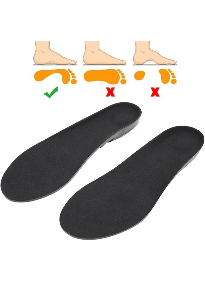 silvercnc Sports Insole Elastic Soft Breathable WearResistant Damping for Pain Relief Unisex (L (4146）)  - Image 2