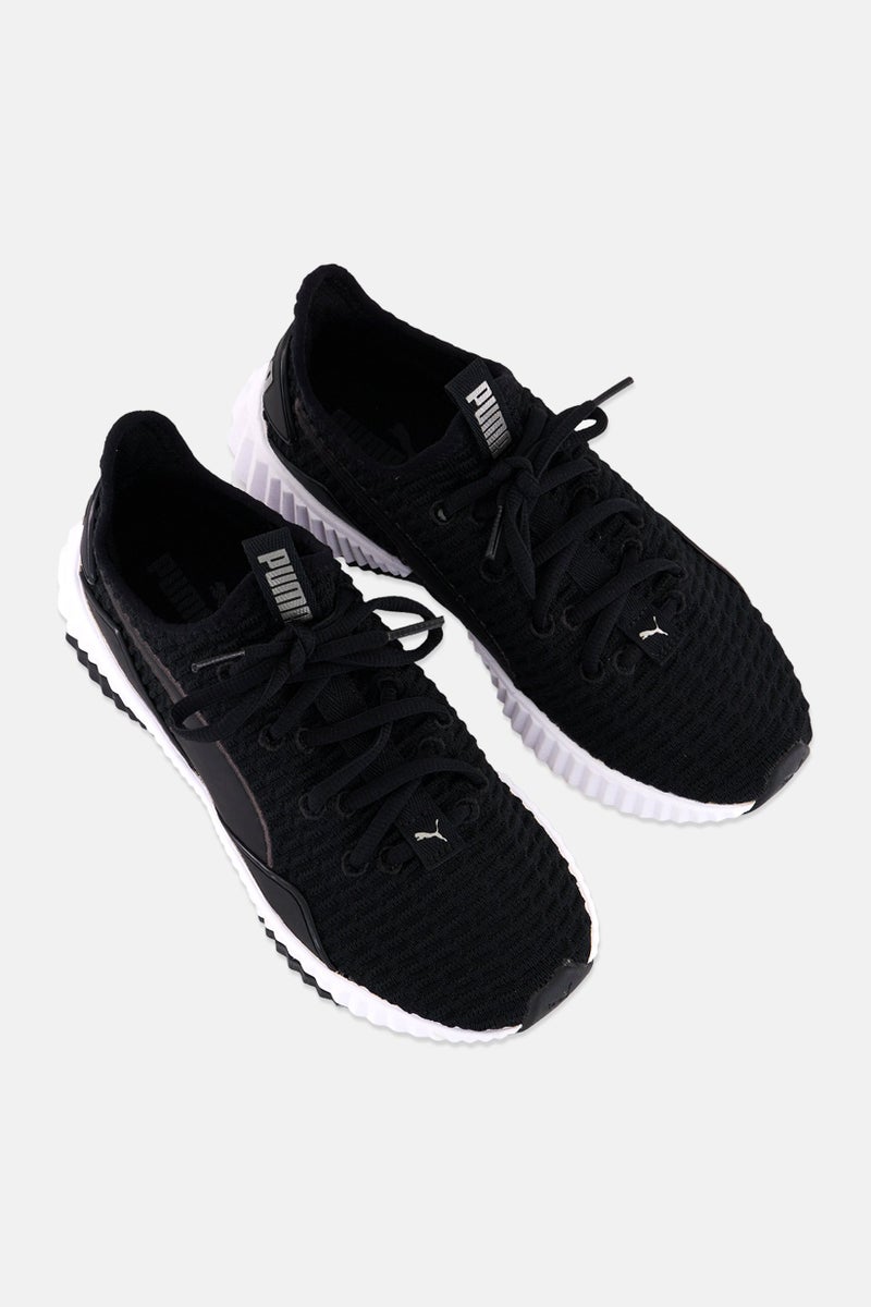 PUMA أحذية تدريب نسائية مزودة بأربطة، سوداء - Image 4