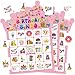 Leezead Birthday Bingo Game Cards for Party 24 Players Birthday Party Bingo Games for School Office Family Large Group Party Activities Supplies - Image 2