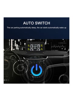NIBEMINENT 5-Piece Wireless Tyre Pressure Monitoring System Set  - Image 2
