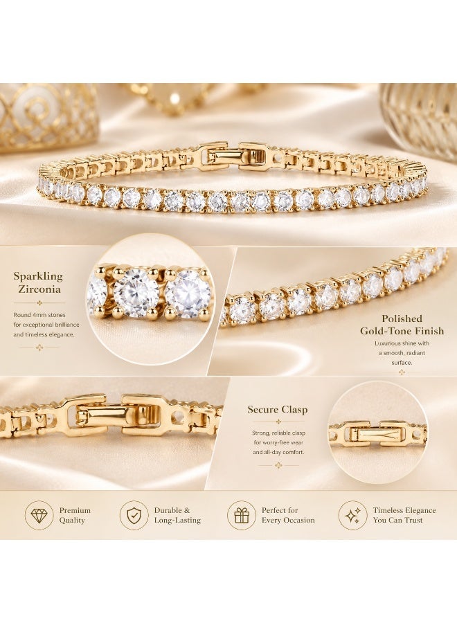 Ucanbe Zirconia Minimalist Bracelet – Niche Design Versatile Accessory - Image 4