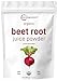 Micro Ingredients Organic Beet Root Juice Powder 1 Pound Cold Pressed Water Soluble High Concentrated Raw Beet Supplement Superfood Drink Mix NonGMO Vegan Friendly Plant Based - Image 1