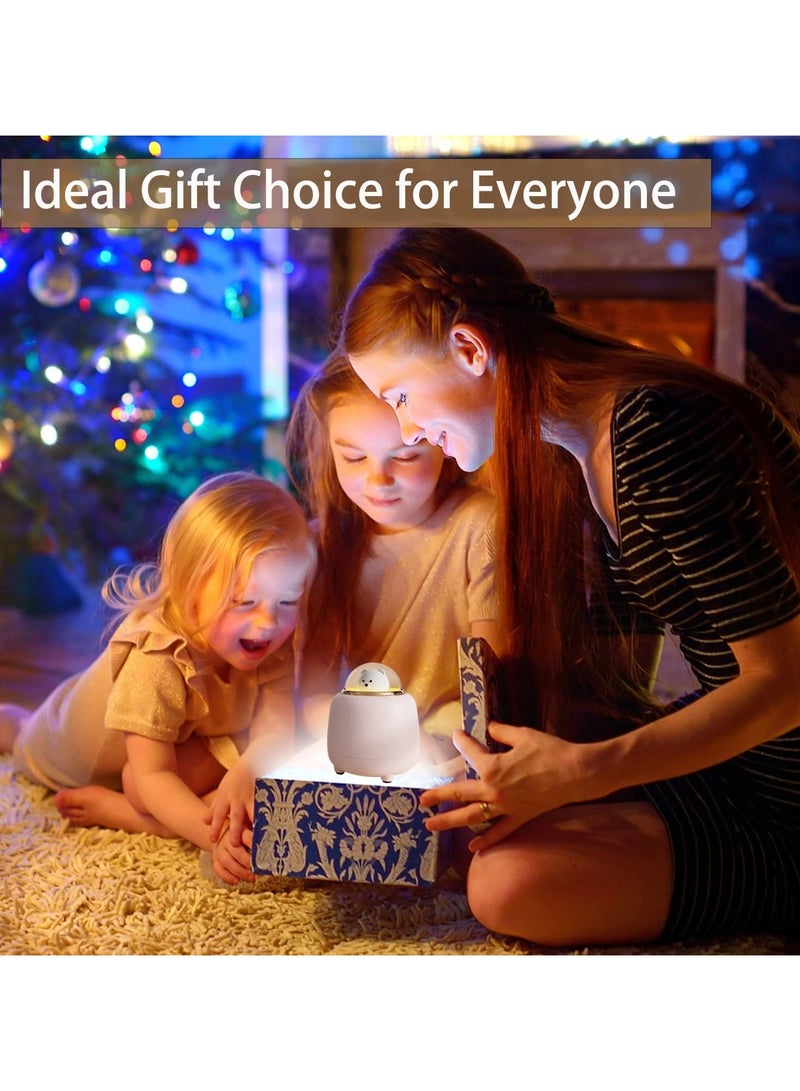 General Cute Bluetooth Speaker Kids Night Light with Adjustable Dual Night Light Bear Wireless Speaker for Bedroom, Kawaii Room Decoration Birthday Gift for Kids Teenage Girls Cute Things  - Image 5