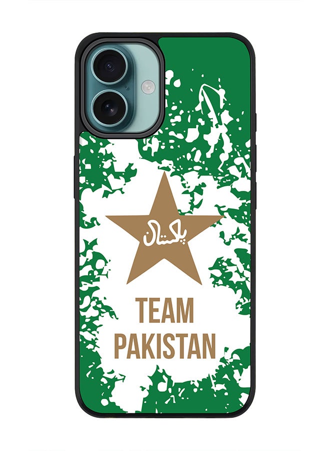 Stylizedd For iPhone 16 Plus Case [Compatible with MagSafe] Slim Magnetic cover Phone Case iPhone 16 Plus -Team Pakistan - Image 1