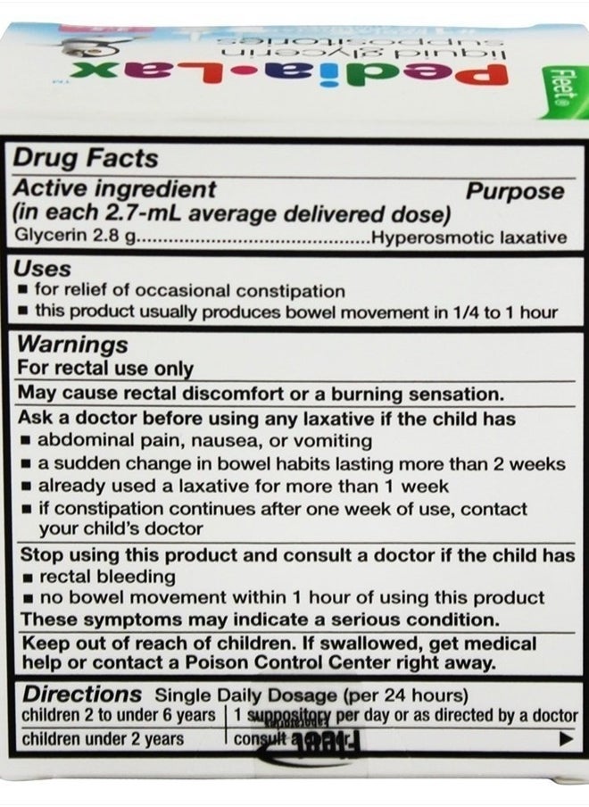 Fleet Pedia-Lax Enema - 2.25 oz - 6 ct  - Image 2