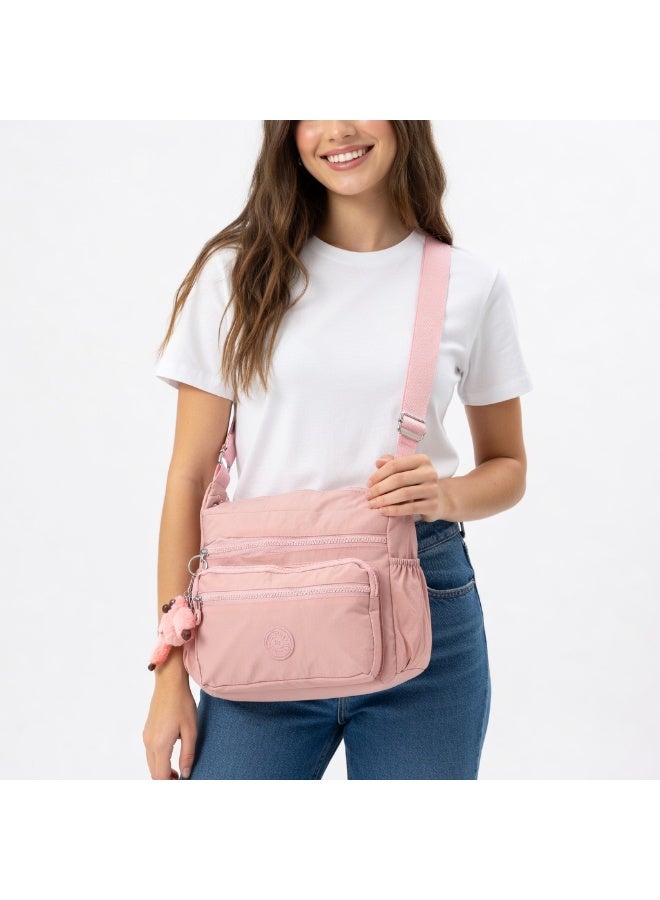Crossland Women’s Multi-Pocket Waterproof Crossbody Bag – Lightweight Casual Travel Messenger Shoulder Handbag - Image 1
