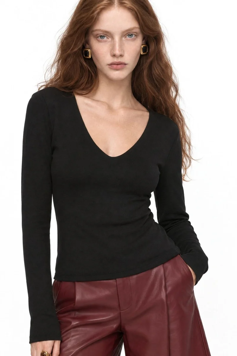 BUSEM Women’s Modal-cotton Blouse