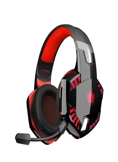 PS4 Gaming Headset for Xbox One, PS5, PC, G2000PRO Wired Over Ear Headphones with Detachable Noise Cancelling Mic, Bluetooth Wireless Earphones for Phone, One-Click 7.1 Sound, Up to 12h