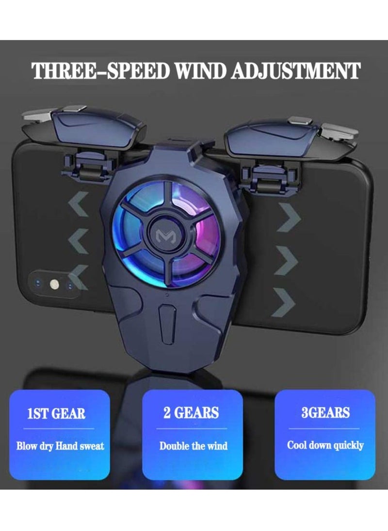 Memo AK03 Fantasy Mobile Game Controller And Cooling Fan  - Image 2
