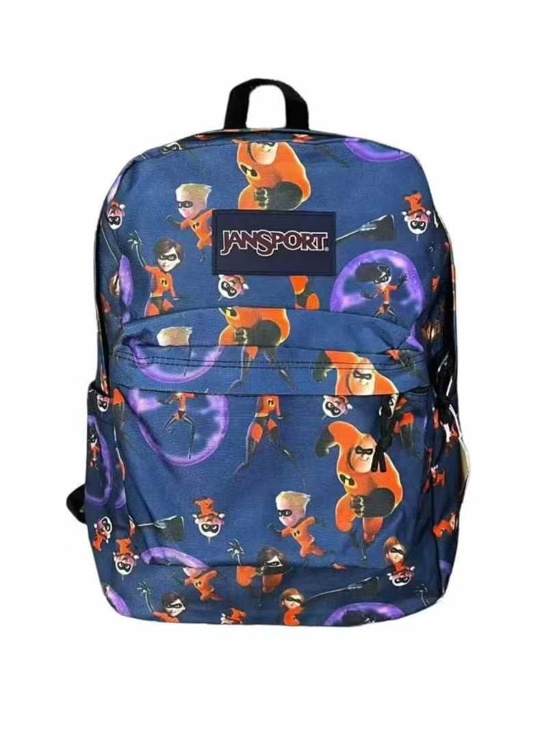 【School season】Classic colorful school bag, computer compartment, must-have for students, back-to-school travel bag, laptop bag