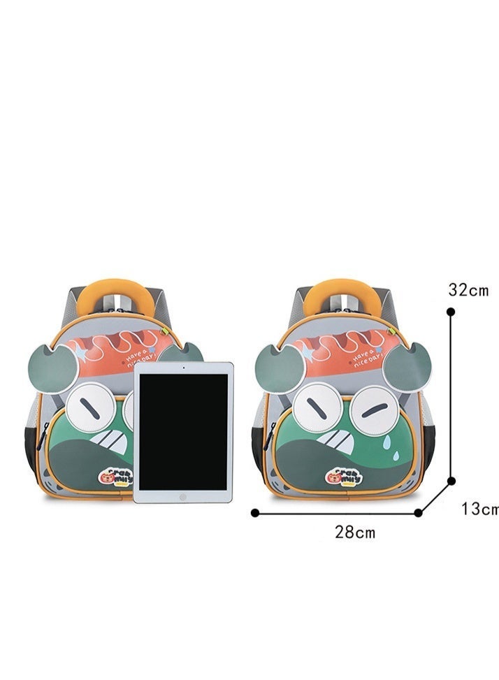 Kids School Backpack 3D Crab 3-5 Years Waterproof Large Capacity Lightweight Spine-Protective Wear-Resistant Breathable School Supplies - Image 2