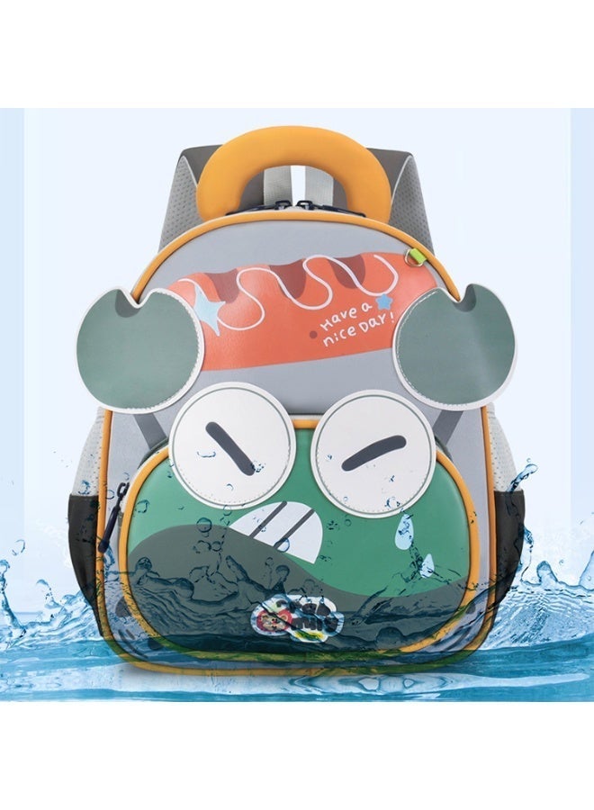 Kids School Backpack 3D Crab 3-5 Years Waterproof Large Capacity Lightweight Spine-Protective Wear-Resistant Breathable School Supplies - Image 4