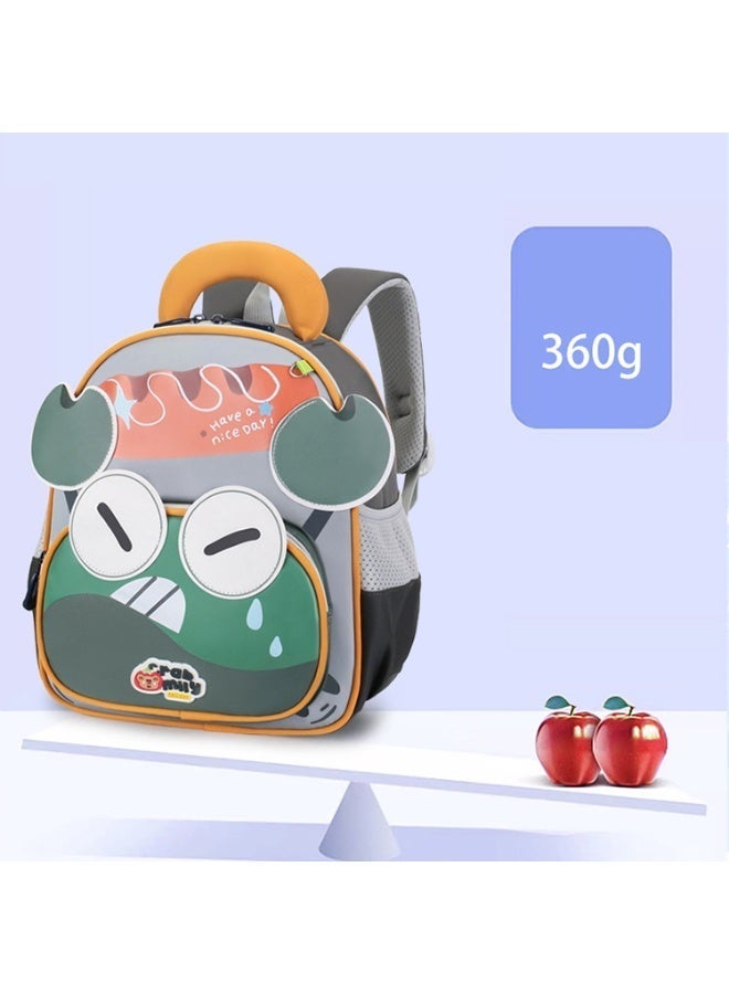 Kids School Backpack 3D Crab 3-5 Years Waterproof Large Capacity Lightweight Spine-Protective Wear-Resistant Breathable School Supplies - Image 3