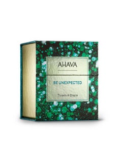 AHAVA AHAVA Three’s A Charm Gift Set - Includes Mineral Body Lotion, Mineral Hand Cream & Mineral Shower Gel, Enriched with Exclusive Dead Sea Mineral Blend Osmoter, 3 x 1.3 Fl.Oz  - Image 2