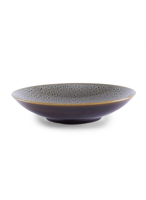 Reactive Nostalgic Soup Plate D22Cm -Grey