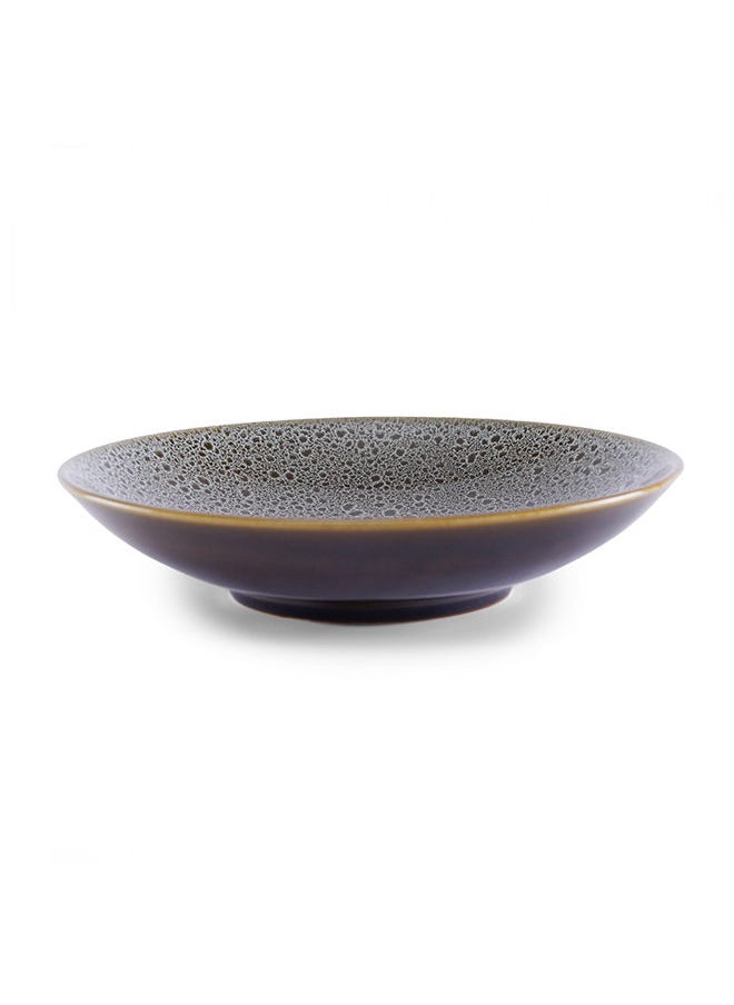 Pan Home - Reactive Nostalgic Soup Plate D22Cm -Grey - Image 1