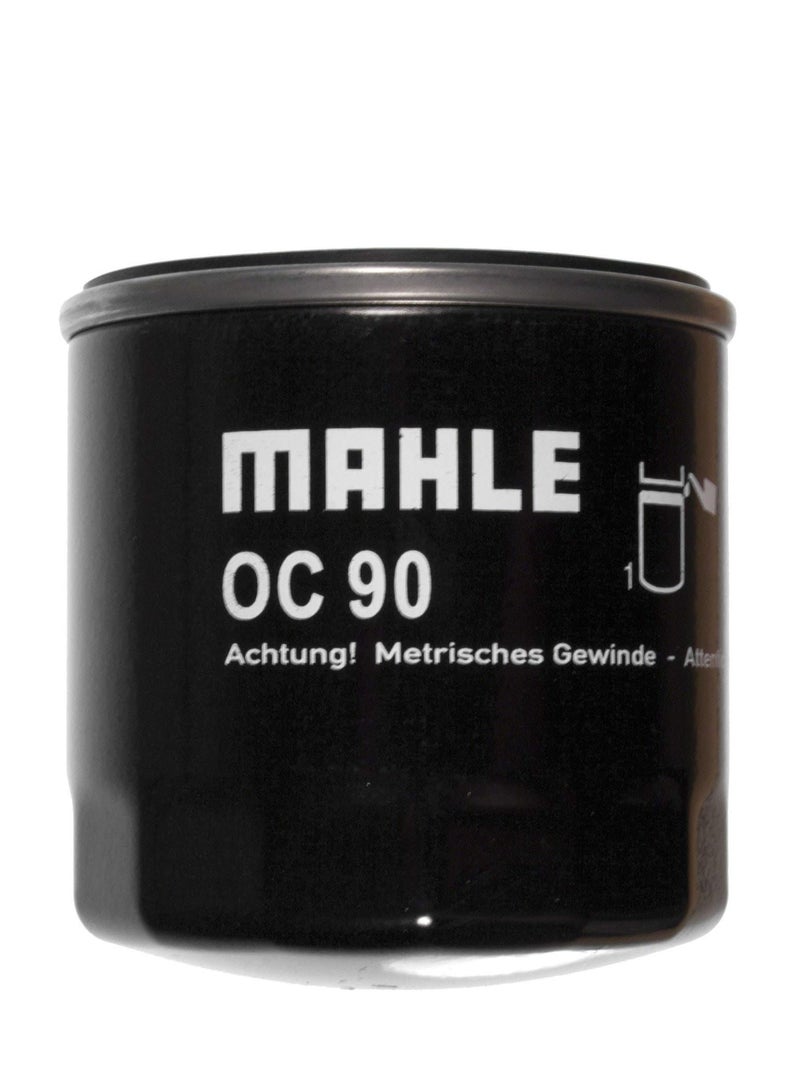 Mahle OC 90 Oil Filter for Chevrolet Lanos, Aveo, Cruze - Daewoo Nubira - Opel Corsa, Vectra  - Image 2