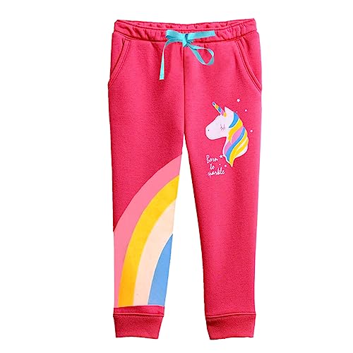 Kuchipoo Girls Regular Fit Mid Rise Trackpant - Pack Of 3 (Kuc-Low-133, 5-6 Years, Multi-Colored) - Image 4