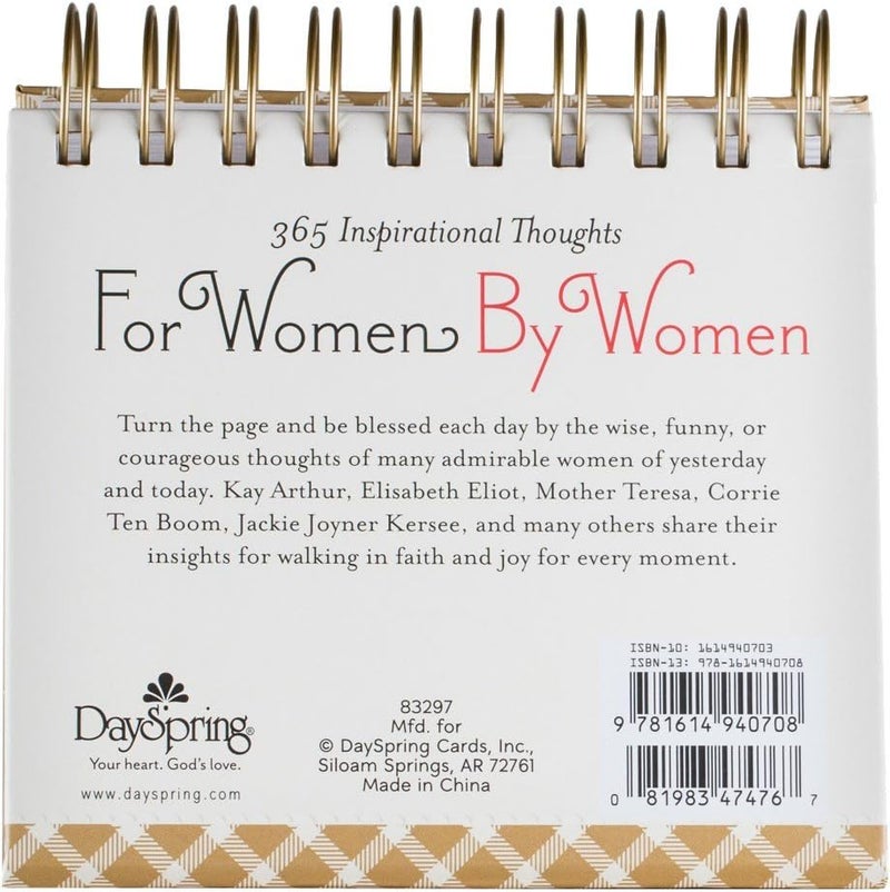 DaySpring  365 Inspirational Thoughts for Women By Women  An Inspirational DaySpring DayBrightner  Perpetual Calendar - Image 2